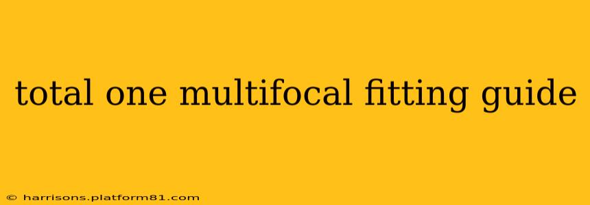 total one multifocal fitting guide