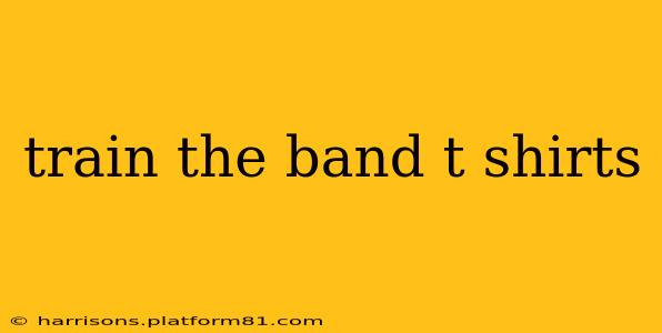 train the band t shirts