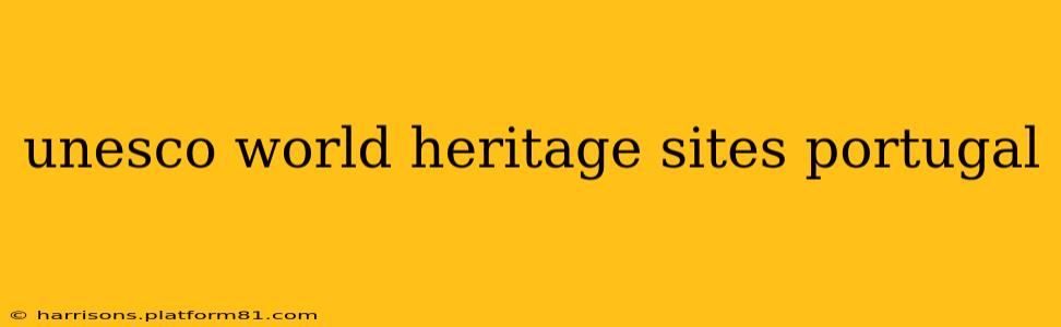 unesco world heritage sites portugal