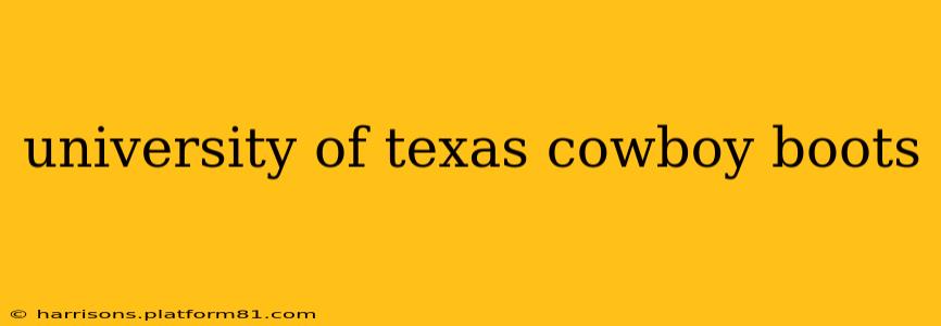 university of texas cowboy boots
