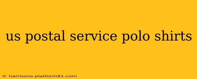 us postal service polo shirts