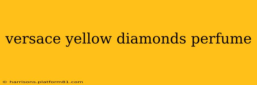 versace yellow diamonds perfume