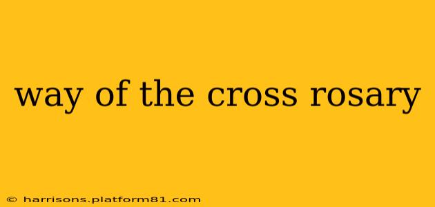 way of the cross rosary