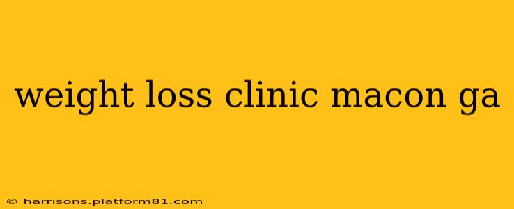 weight loss clinic macon ga