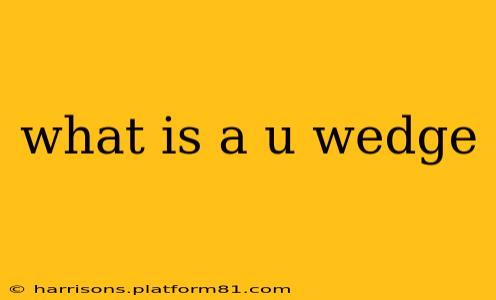 what is a u wedge