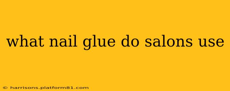 what nail glue do salons use
