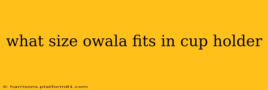 what size owala fits in cup holder