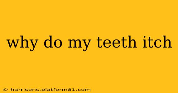 why do my teeth itch
