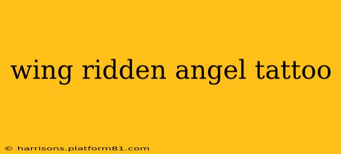 wing ridden angel tattoo