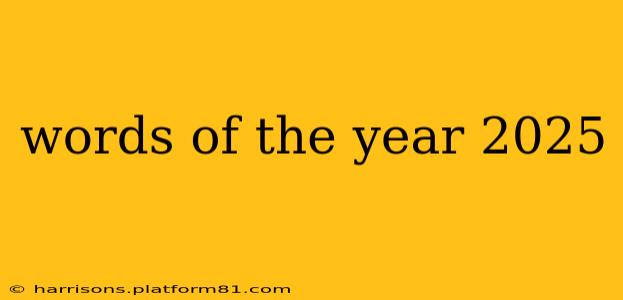 words of the year 2025