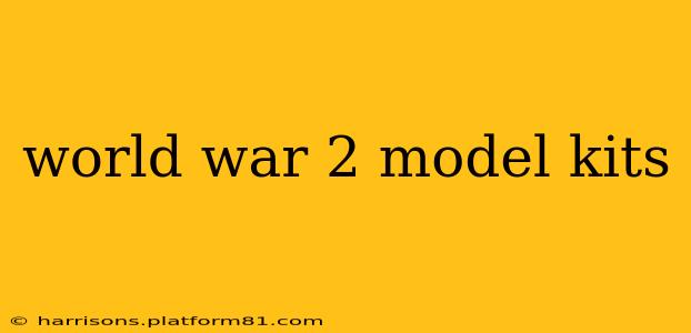 world war 2 model kits