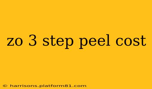 zo 3 step peel cost